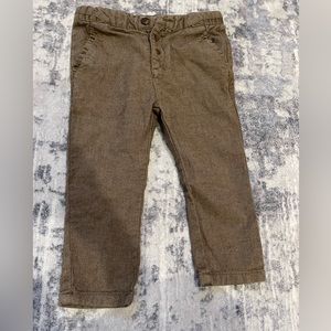 Zara brown dress pants boy